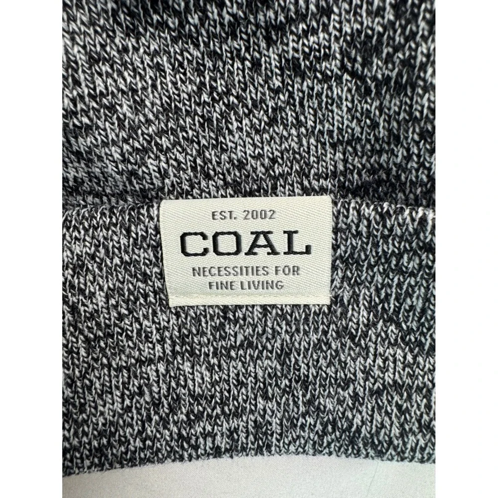 Coal Headwear Beanie Bundle The Uniform Low Grey Marl and Navy Blue Knit Hats